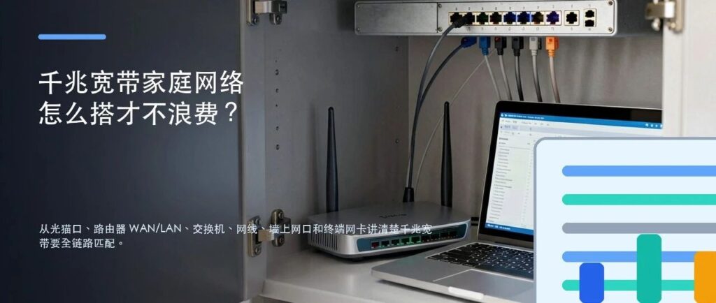 千兆宽带家庭网络怎么搭才不浪费？