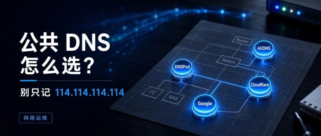 公共 DNS 怎么选？别只记114.114.114.114