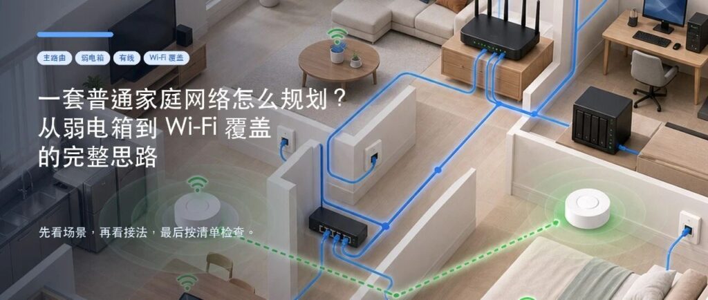 一套普通家庭网络怎么规划？从弱电箱到 Wi-Fi 覆盖的完整思路