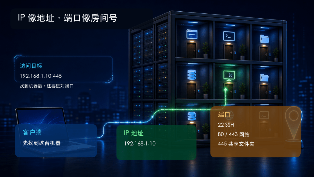 端口是什么?为什么 ping得通打不开? 端口是什么?为什么 ping得通打不开?
