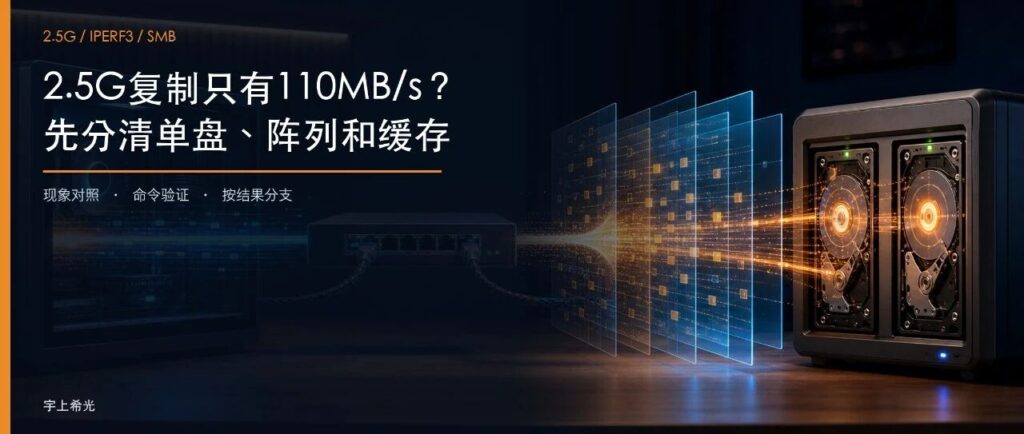 2.5G复制只有110MB/s？先分清单盘、阵列和缓存
