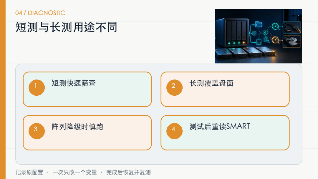 NAS硬盘出现SMART警告,先备份还是先跑检测? NAS硬盘出现SMART警告,先备份还是先跑检测?